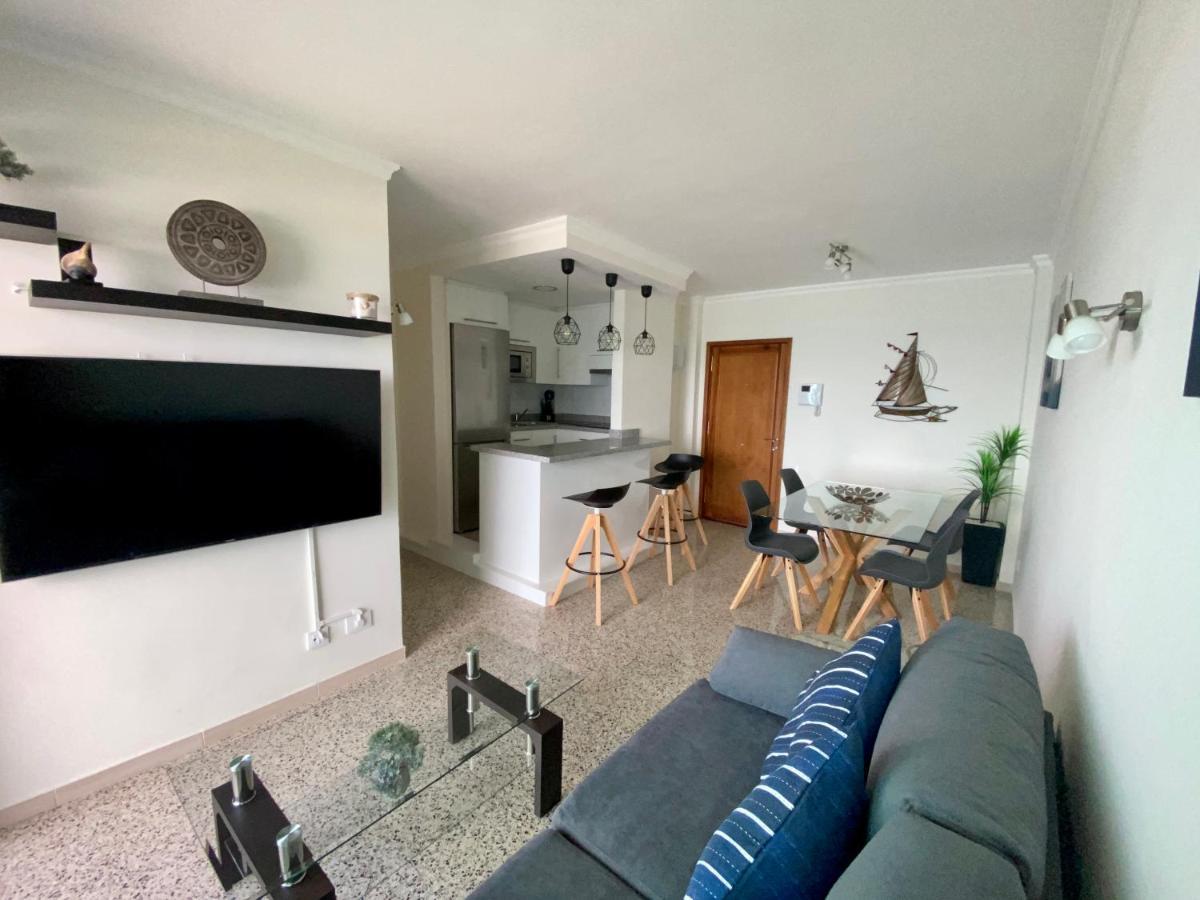 Hermoso Edificio Frente Al Mar Con Gran Terraza Y Hermosas Vistas Las Palmas de Gran Canaria Ngoại thất bức ảnh
