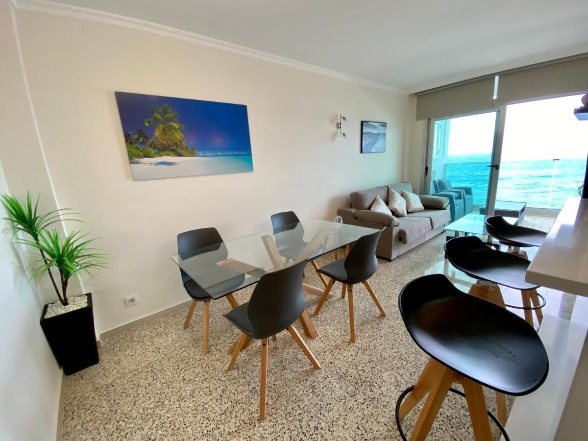 Hermoso Edificio Frente Al Mar Con Gran Terraza Y Hermosas Vistas Las Palmas de Gran Canaria Ngoại thất bức ảnh