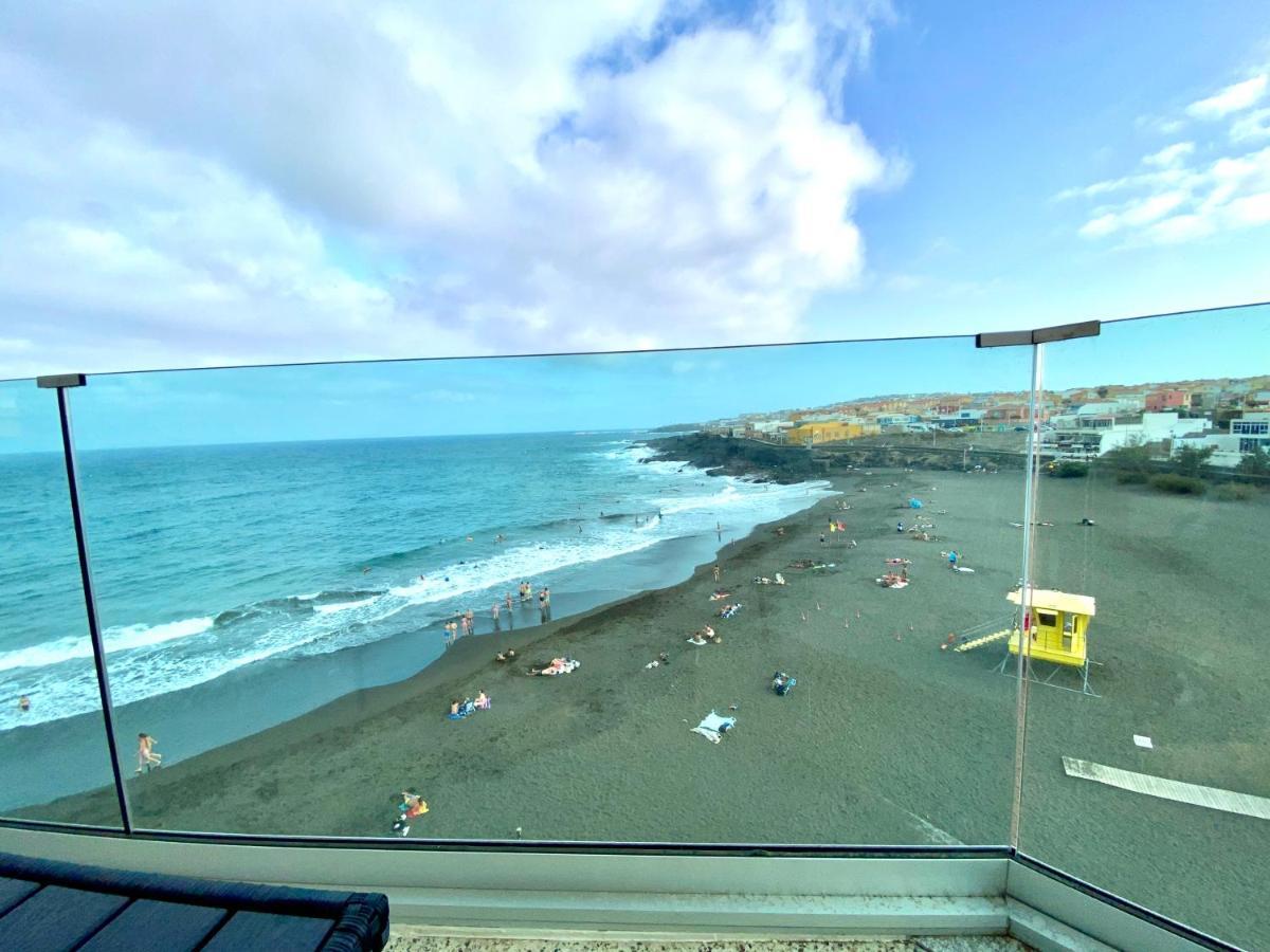 Hermoso Edificio Frente Al Mar Con Gran Terraza Y Hermosas Vistas Las Palmas de Gran Canaria Ngoại thất bức ảnh