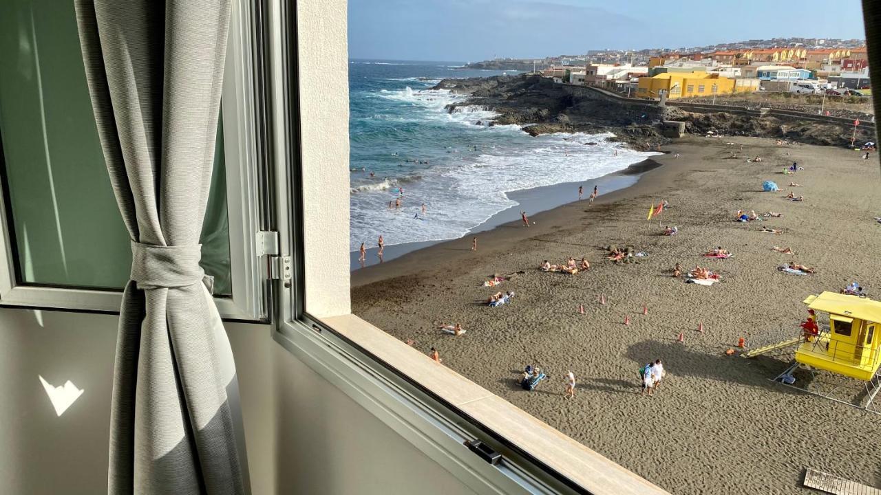 Hermoso Edificio Frente Al Mar Con Gran Terraza Y Hermosas Vistas Las Palmas de Gran Canaria Ngoại thất bức ảnh