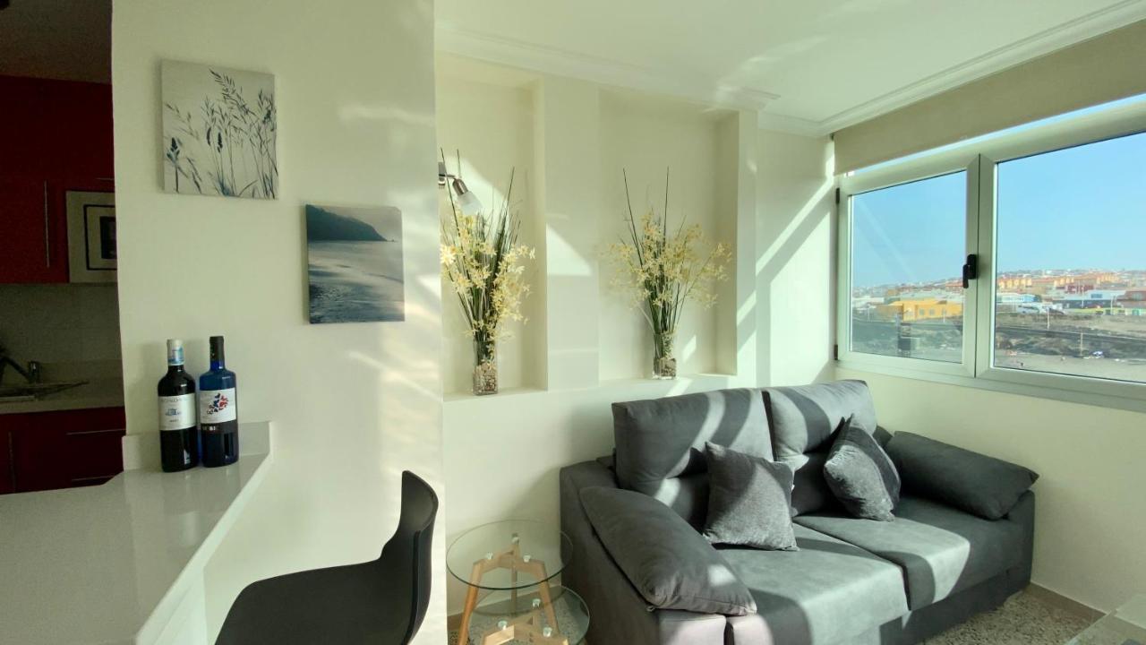 Hermoso Edificio Frente Al Mar Con Gran Terraza Y Hermosas Vistas Las Palmas de Gran Canaria Ngoại thất bức ảnh